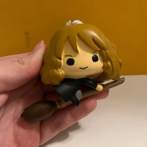 Harry Potter Hermione on a Broom Christmas Ornament